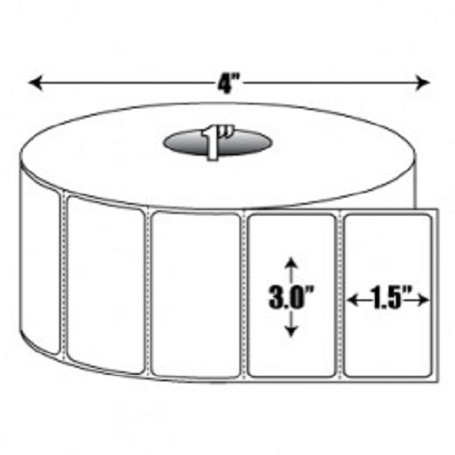 CC #3 X 1.5 ADHESIVE LABEL